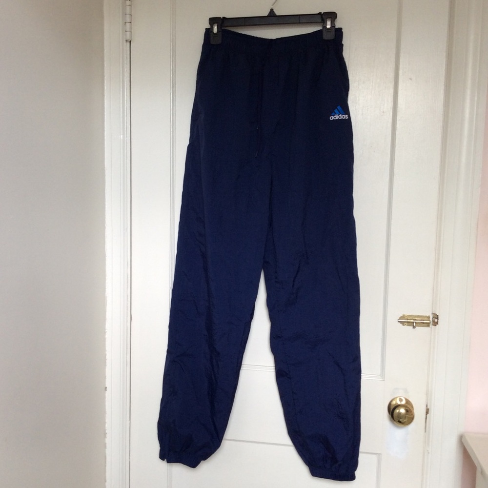 Ladies adidas Navy Blue Jogger Running Track Pants